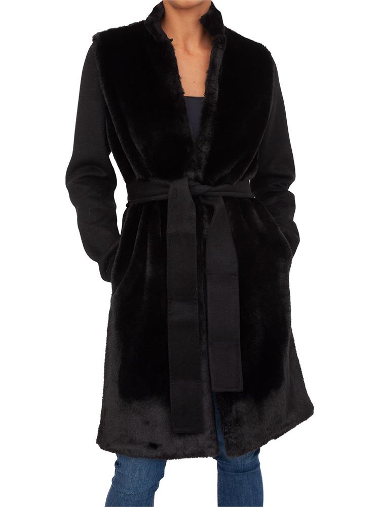 CAPPOTTO TWIN-SET NERO