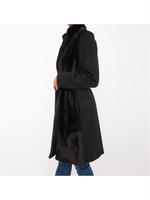 CAPPOTTO TWIN-SET NERO in DONNA