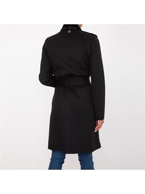 CAPPOTTO TWIN-SET NERO in DONNA