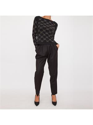 PANTALONE CASUAL NENETTE NERO in DONNA