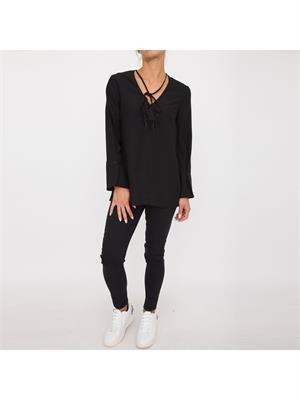 BLUSA NENETTE NERO in DONNA