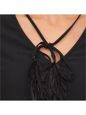 BLUSA NENETTE NERO in DONNA