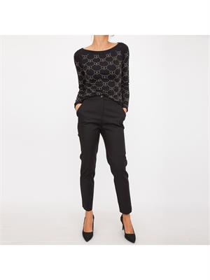 PANTALONE CASUAL NENETTE NERO in DONNA