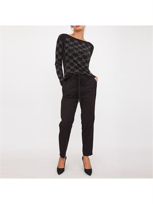 PANTALONE CASUAL NENETTE NERO in DONNA
