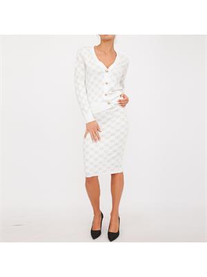 CARDIGAN BLUGIRL AVORIO in DONNA