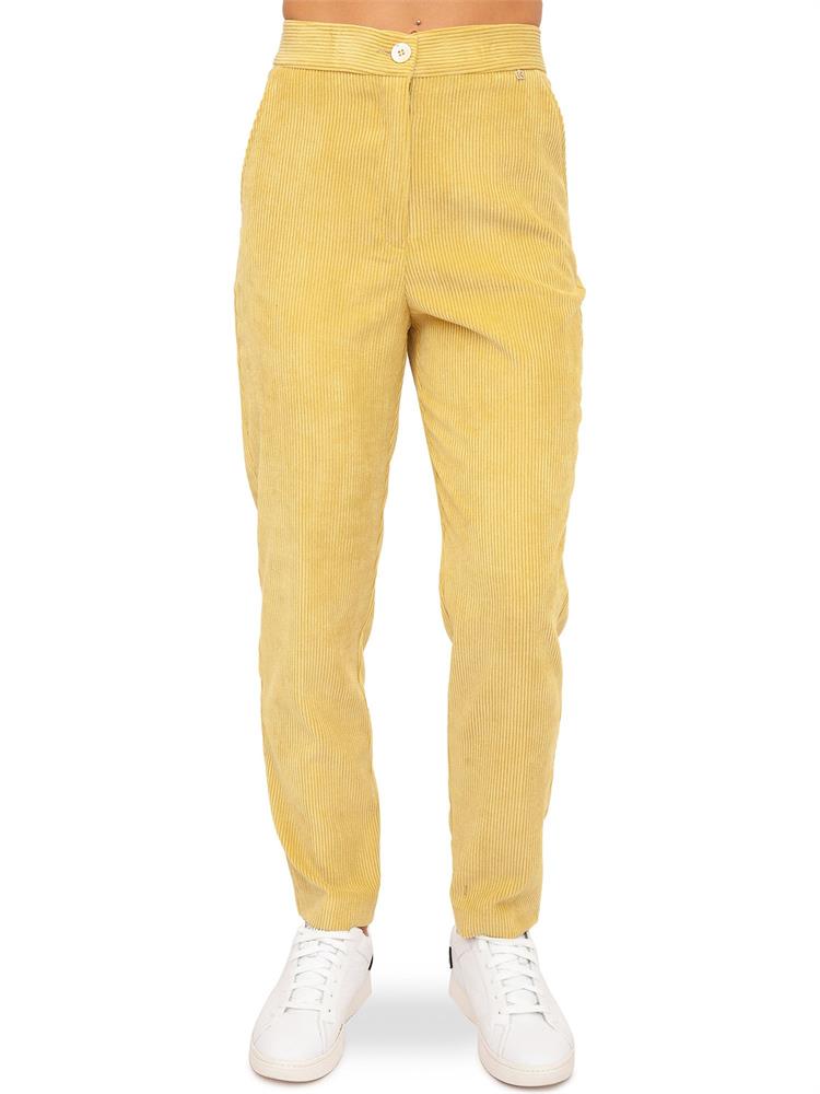 PANTALONE CASUAL KOCCA GIALLO