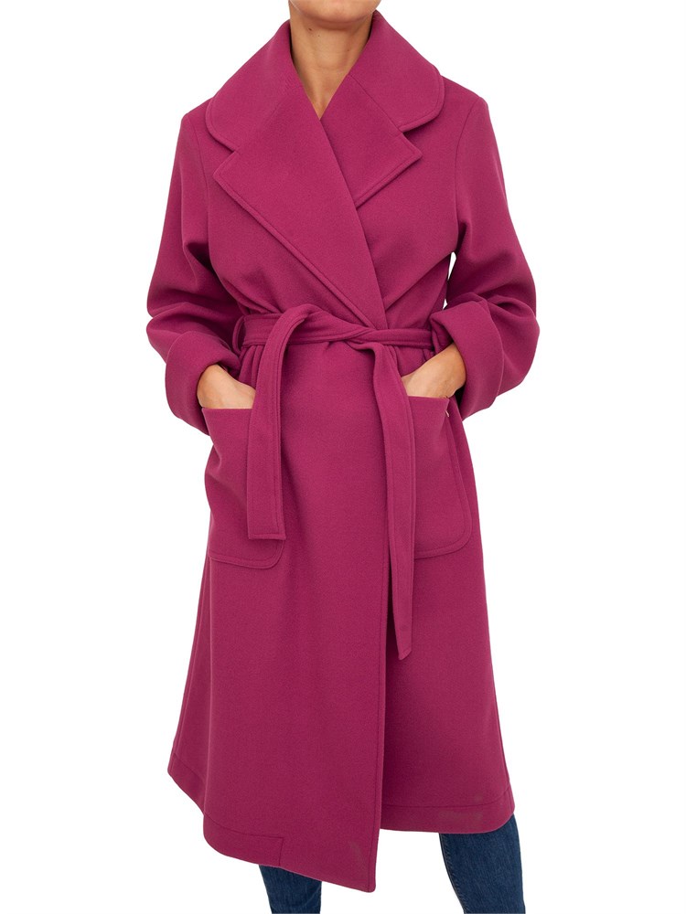 CAPPOTTO KOCCA VIOLA