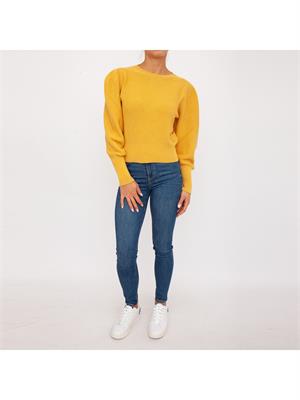 MAGLIA KOCCA GIALLO in DONNA