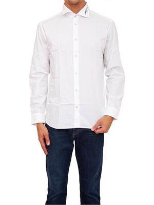 CAMICIA MANICA LUNGA EMPORIO ARMANI BIANCO in UOMO