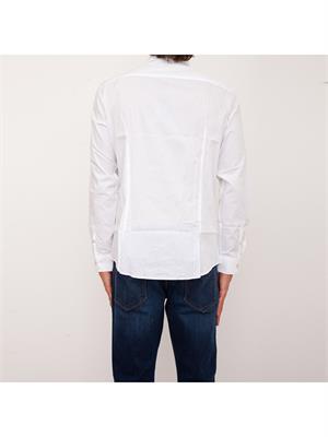 CAMICIA MANICA LUNGA EMPORIO ARMANI BIANCO in UOMO
