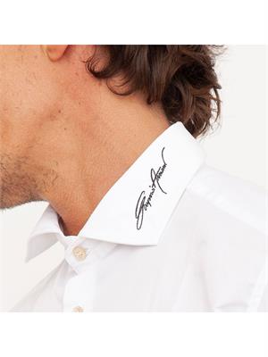 CAMICIA MANICA LUNGA EMPORIO ARMANI BIANCO in UOMO