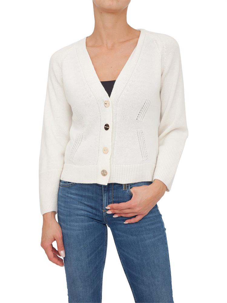 CARDIGAN NENETTE BIANCO