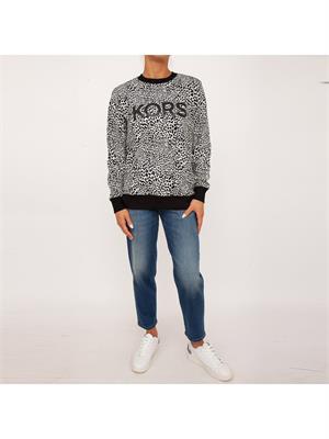 FELPA MICHAEL MICHAEL KORS ANIMALIER in DONNA