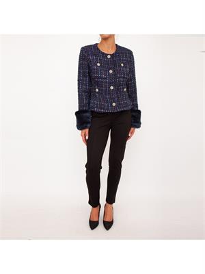 LEGGINGS GUESS JEANS NERO in DONNA