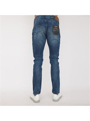 JEANS GUESS JEANS BLU DENIM in UOMO