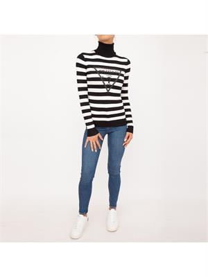 MAGLIA GUESS JEANS RIGHE in DONNA