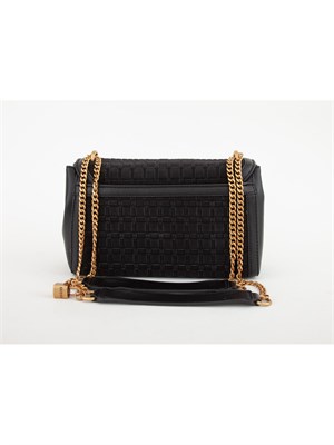 BORSA A SPALLA GUESS JEANS NERO in DONNA
