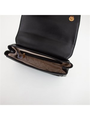 BORSA A SPALLA GUESS JEANS NERO in DONNA