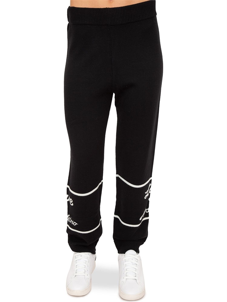 PANTALONE CASUAL LOVE MOSCHINO NERO