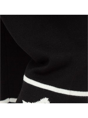 PANTALONE CASUAL LOVE MOSCHINO NERO in DONNA