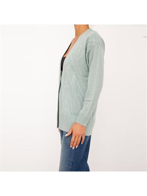 CARDIGAN ARMANI EXCHANGE VERDE ACQUA in DONNA