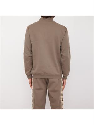 FELPA GUESS JEANS TAUPE in UOMO