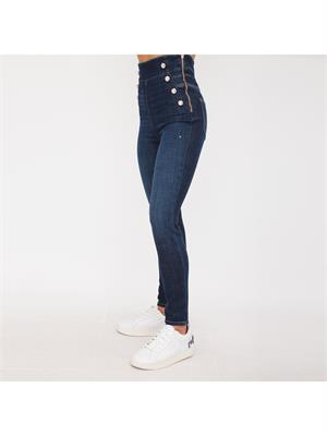 DENIM GUESS JEANS BLU DENIM in DONNA