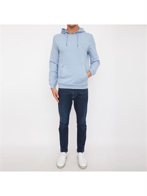 FELPA GUESS JEANS AZZURRO in UOMO