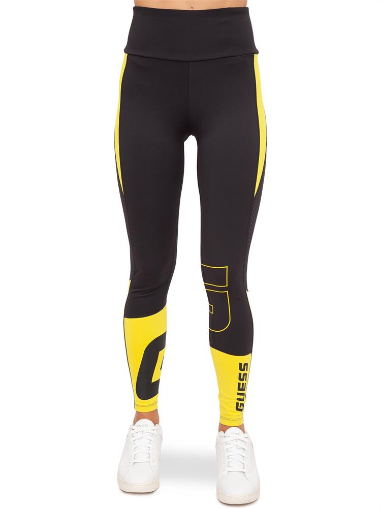 LEGGINGS GUESS JEANS NERO