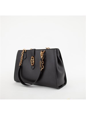 BORSA A SPALLA GUESS JEANS NERO in DONNA