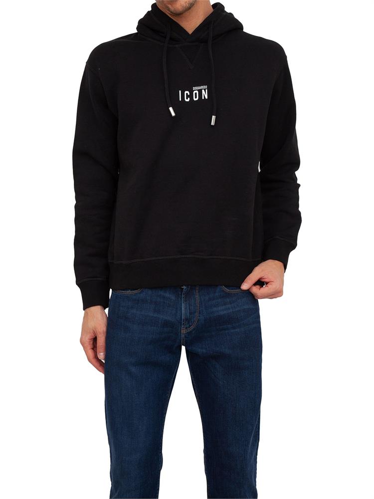 FELPA DSQUARED2 NERO