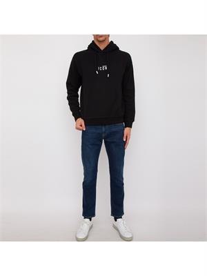 FELPA DSQUARED2 NERO in UOMO