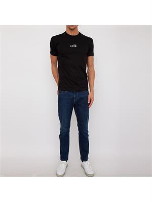 T-SHIRT DSQUARED2 NERO in UOMO