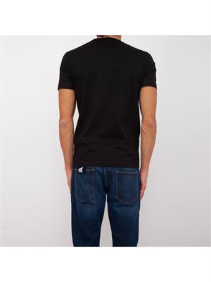 T-SHIRT DSQUARED2 NERO in UOMO