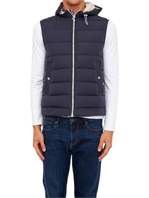 GILET ELEVENTY BLU in UOMO