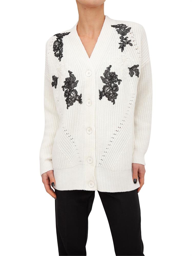 CARDIGAN ERMANNO FIRENZE BIANCO