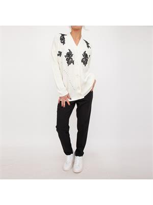 CARDIGAN ERMANNO FIRENZE BIANCO in DONNA