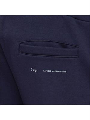 PANTALONE TUTA DANIELE ALESSANDRINI BLU in UOMO