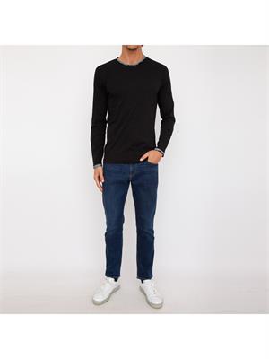 MAGLIA DANIELE ALESSANDRINI NERO in UOMO