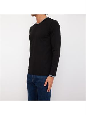 MAGLIA DANIELE ALESSANDRINI NERO in UOMO