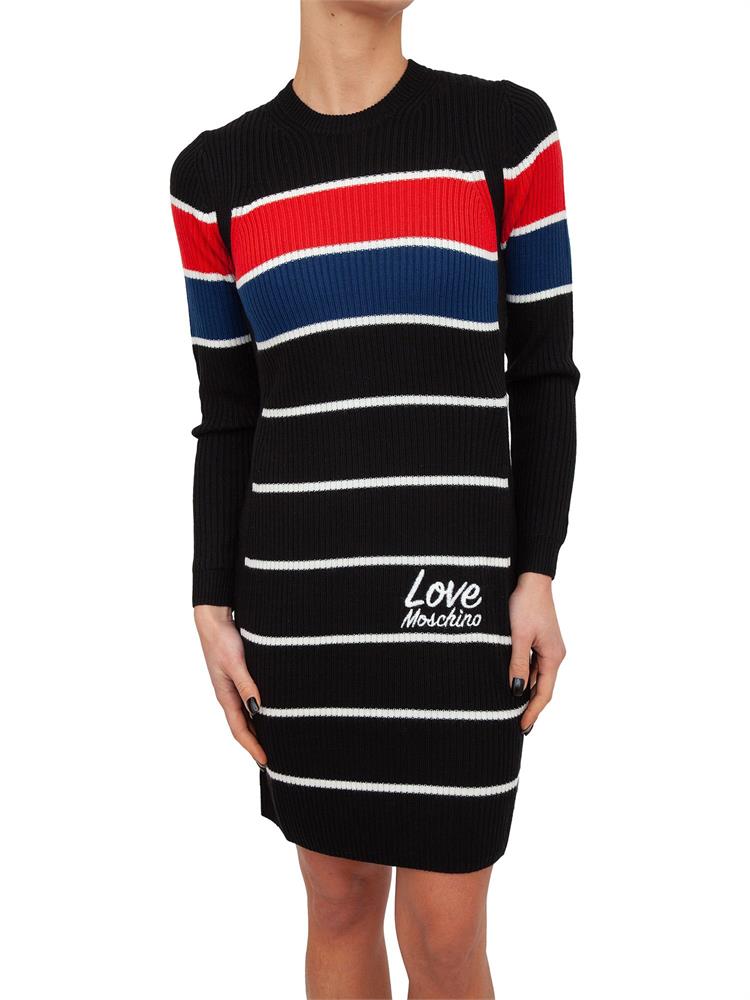 VESTITO LOVE MOSCHINO MULTICOLOR