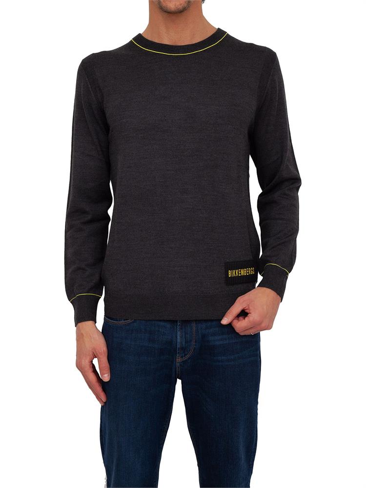 MAGLIA BIKKEMBERGS GRIGIO