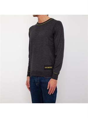 MAGLIA BIKKEMBERGS GRIGIO in UOMO