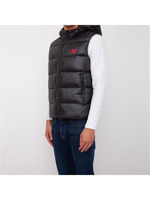 GILET HUGO BOSS NERO in UOMO