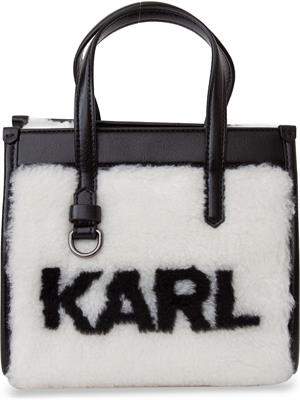BORSA A SPALLA K.LAGERFELD BIANCO in DONNA