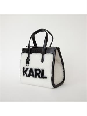 BORSA A SPALLA K.LAGERFELD BIANCO in DONNA