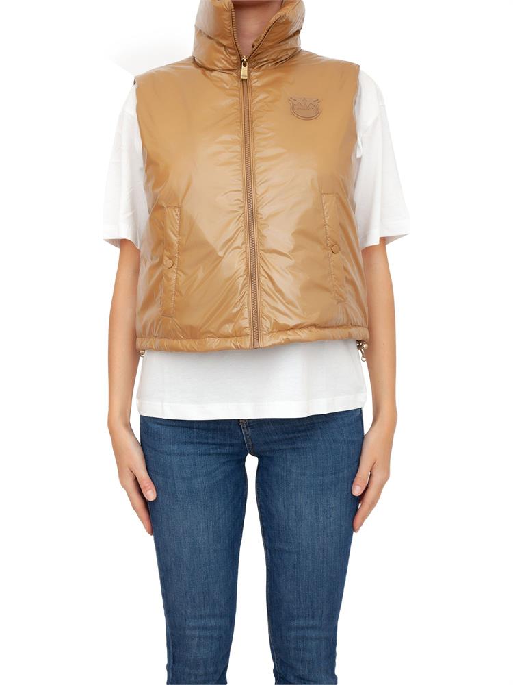 GILET PINKO CAMMELLO