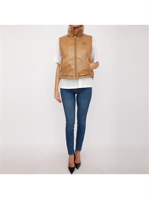 GILET PINKO CAMMELLO in DONNA
