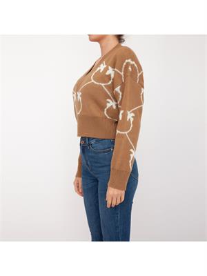MAGLIA PINKO CAMMELLO in DONNA