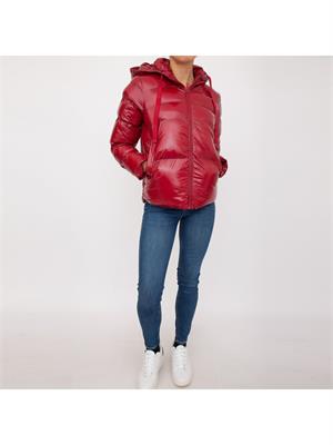 GIUBBINO GUESS JEANS ROSSO in DONNA